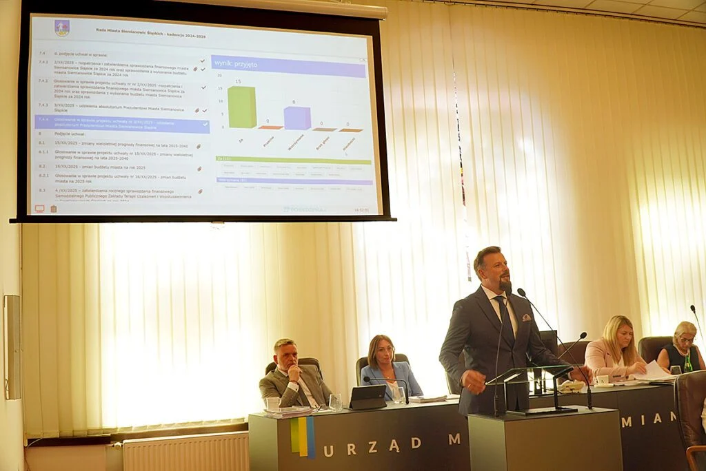 Rada Miasta Siemianowice Śląskie udzieliła prezydentowi absolutorium