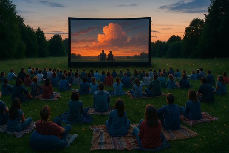 Kino Plenerowe na Rzęsie – letnie seanse filmowe w Siemianowicach Śląskich