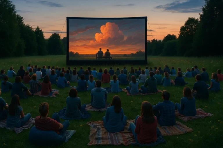 Kino Plenerowe na Rzęsie – letnie seanse filmowe w Siemianowicach Śląskich