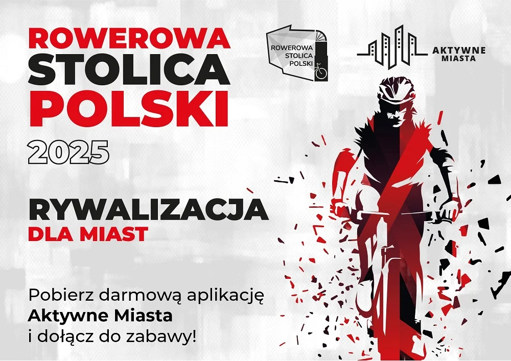 Tychy kręcą kilometry! Ruszyła walka o tytuł Rowerowej Stolicy Polski 2025