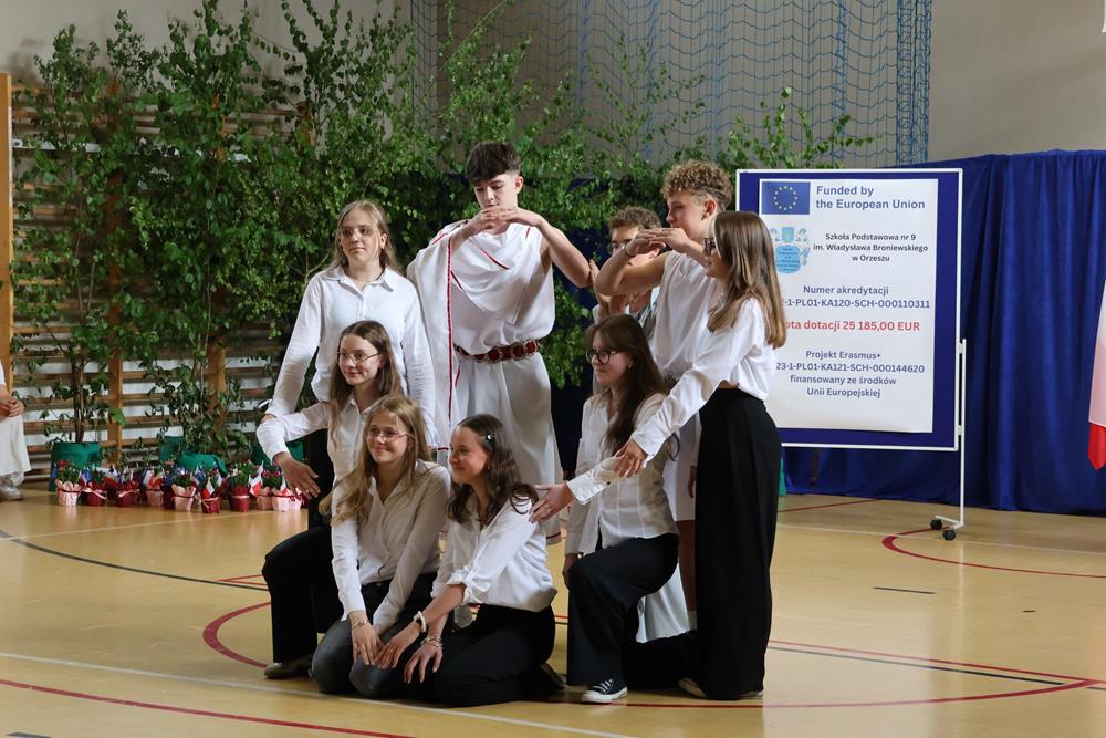 Podsumowanie programu Erasmus+ / fot. UM Orzesze