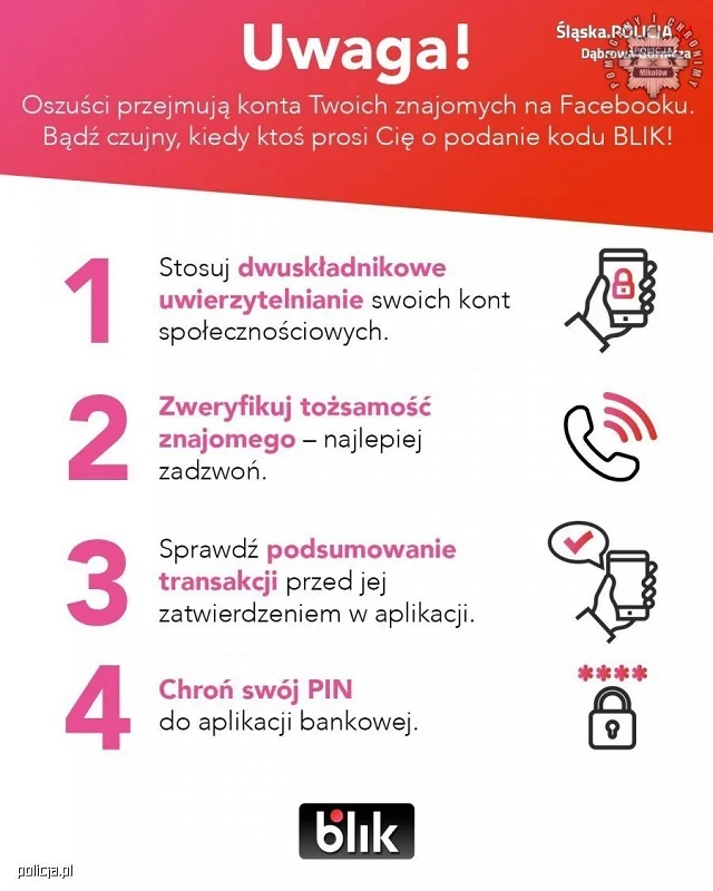 Oszuści na BLIK! Jak nie dać się nabrać na fałszywe prośby o kod?