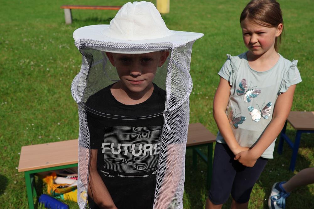 Warsztaty pszczelarskie w Szkole Podstawowej nr 2 im. Stanisława Moniuszki / fot. UM Orzesze