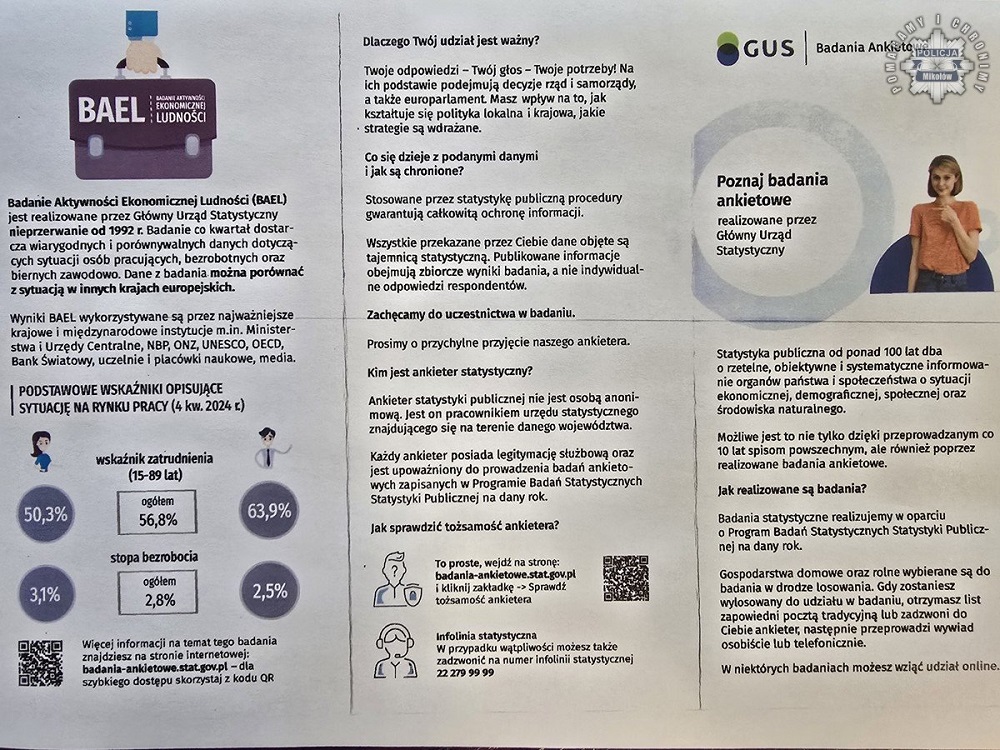 Uwaga na oszustów podszywających się pod ankieterów GUS! Sprawdź, jak ich rozpoznać