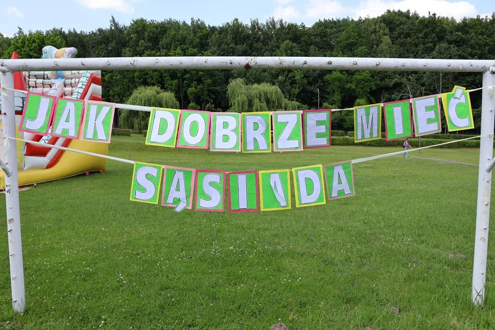 „Jak dobrze mieć sąsiada” – festyn w Orzeszu połączył mieszkańców, rodziny i gości