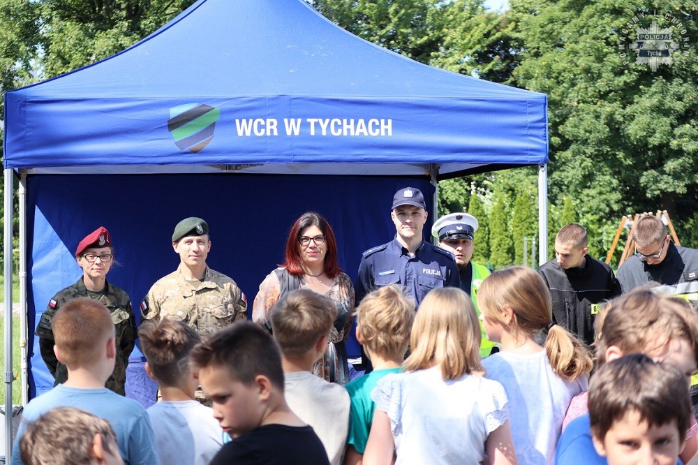 Piknik Rodzinny w Tychach – Sznupek i policja przypomnieli o bezpieczeństwie