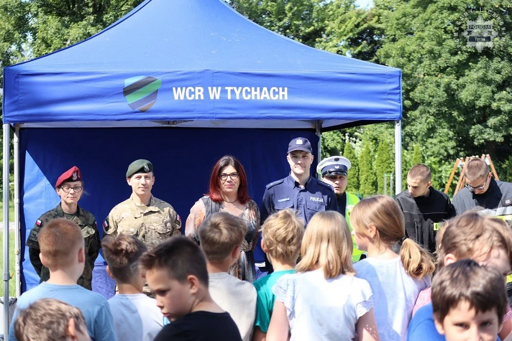 Piknik Rodzinny w Tychach – Sznupek i policja przypomnieli o bezpieczeństwie