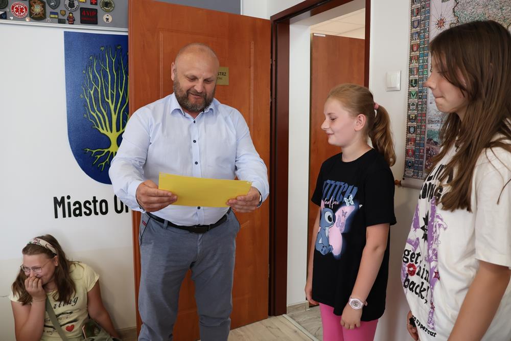 Wizyta uczniów SP nr 2 w Urzędzie Miasta / fot. UM Orzesze