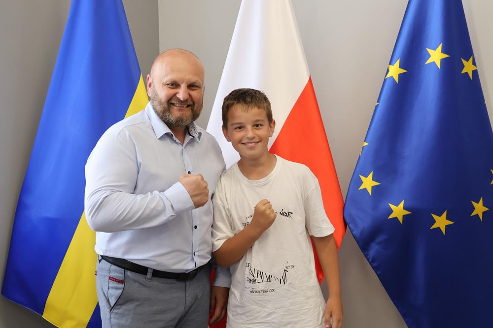 Wizyta uczniów SP nr 2 w Urzędzie Miasta / fot. UM Orzesze