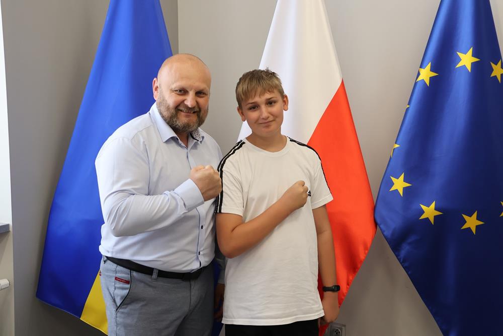 Wizyta uczniów SP nr 2 w Urzędzie Miasta / fot. UM Orzesze