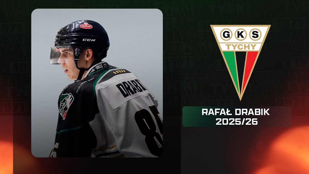 Rafał Drabik podpisał pierwszy profesjonalny kontrakt z GKS Tychy