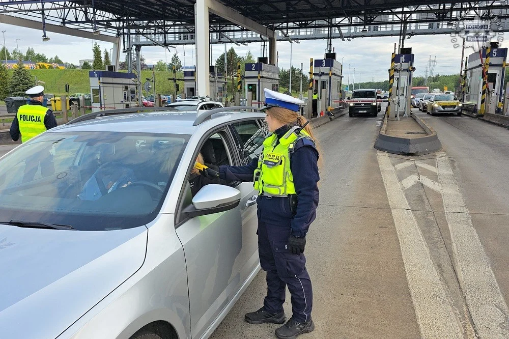 10 pijanych kierowców zatrzymanych podczas akcji "Trzeźwość" na A4