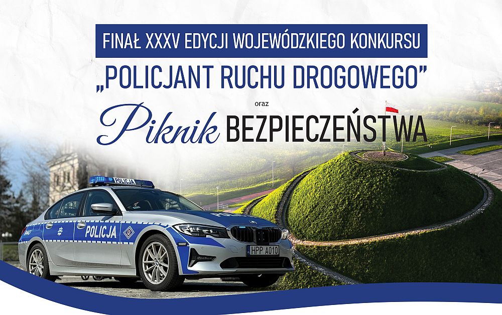 Finał XXXV edycji Wojewódzkiego Konkursu „Policjant Ruchu Drogowego” w Piekarach Śląskich