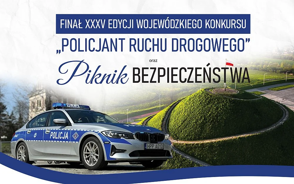 Finał XXXV edycji Wojewódzkiego Konkursu „Policjant Ruchu Drogowego” w Piekarach Śląskich