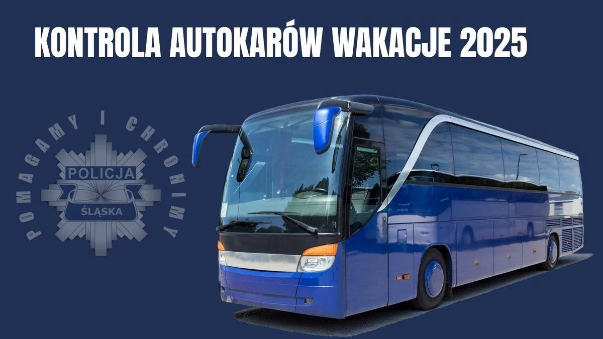 Policja wzmacnia kontrole autokarów w czasie wakacji – bezpieczeństwo przede wszystkim