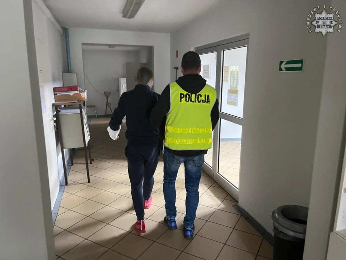 Uszkodzenie ciała – interwencja Policji na terenie Centrum Przesiadkowego w Gliwicach