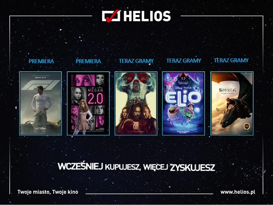 Gorące premiery w kinach Helios