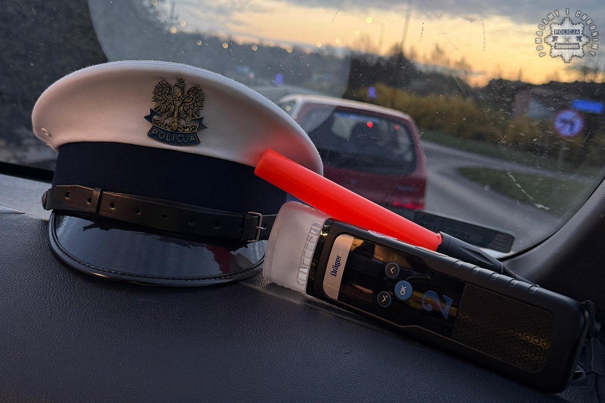 Sosnowieckie działania "Trzeźwość" - przebadano ponad 800 kierujących