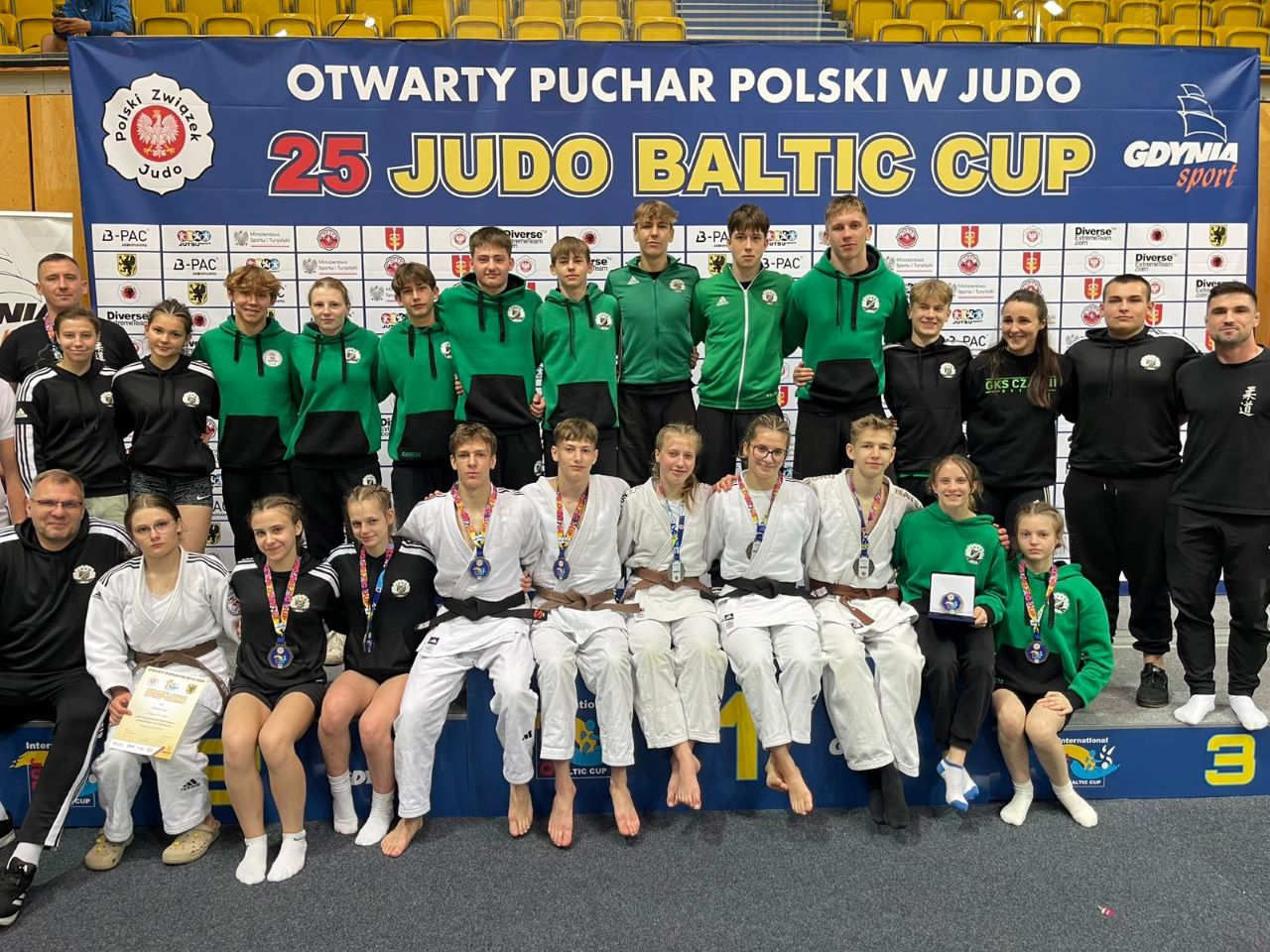 15 medali dżudoków i dżudoczek Czarnych Bytom w Baltic Cup 2025