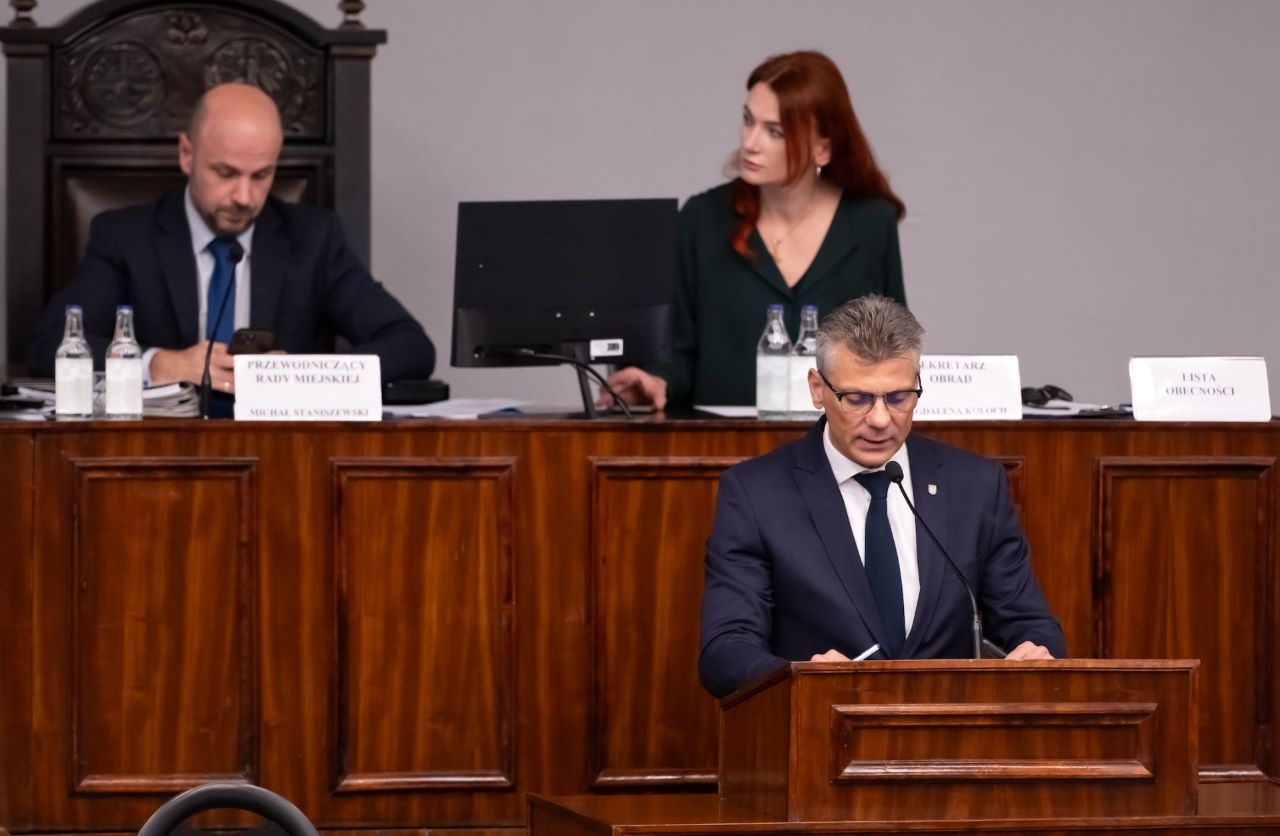 Prezydent Mariusz Wołosz uzyskał wotum zaufania oraz absolutorium za 2024 rok