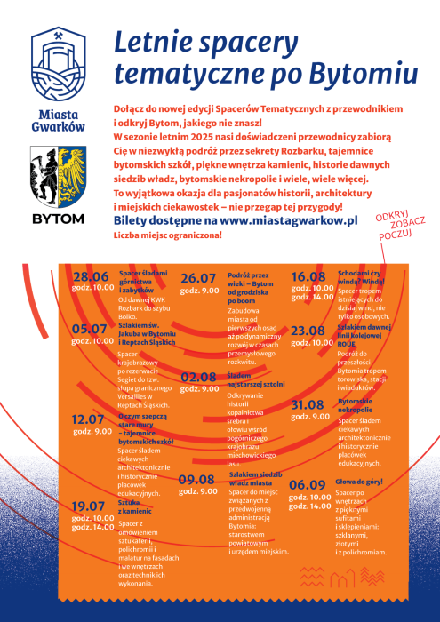 Śladami zabytków i górnictwa w Rozbarku. Kolejne spacery po Bytomiu ruszają od 28 czerwca