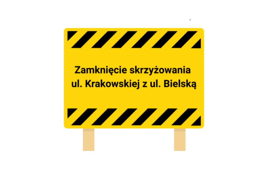 Przebudowa skrzyżowania Krakowskiej i Bielskiej. Utrudnienia w ruchu
