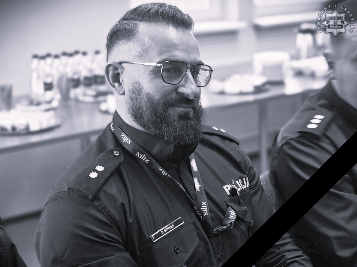 Nie żyje komisarz Dariusz Stypuła – wielka strata dla mikołowskiej Policji