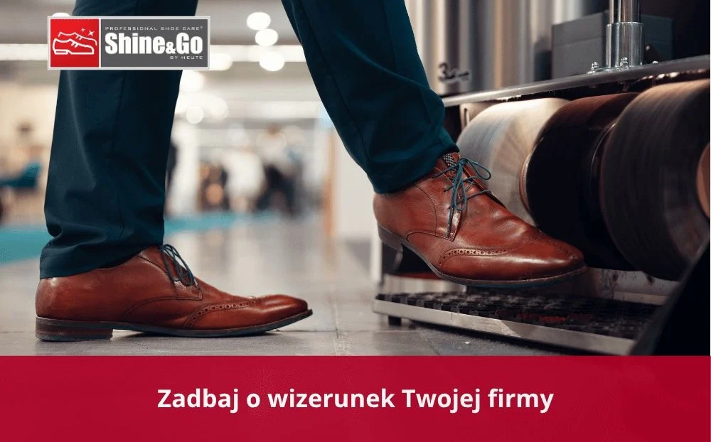 Czyste buty, profesjonalny wizerunek – czyszczarki Shine&Go dla Twojej firmy