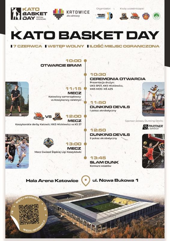 Kato Basket Day w Arenie Katowice. Koszykarskie święto już w sobotę!