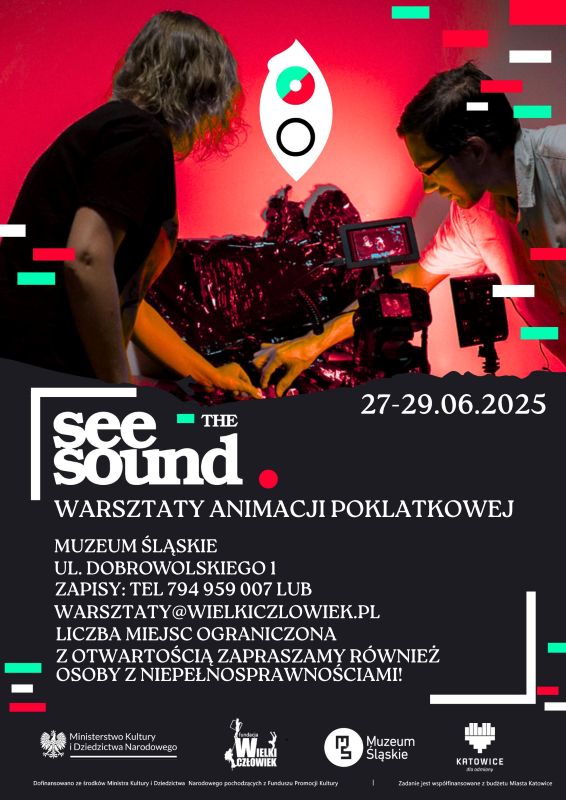 Animacja poklatkowa, rusza cykl warsztatów See the Sound 2025