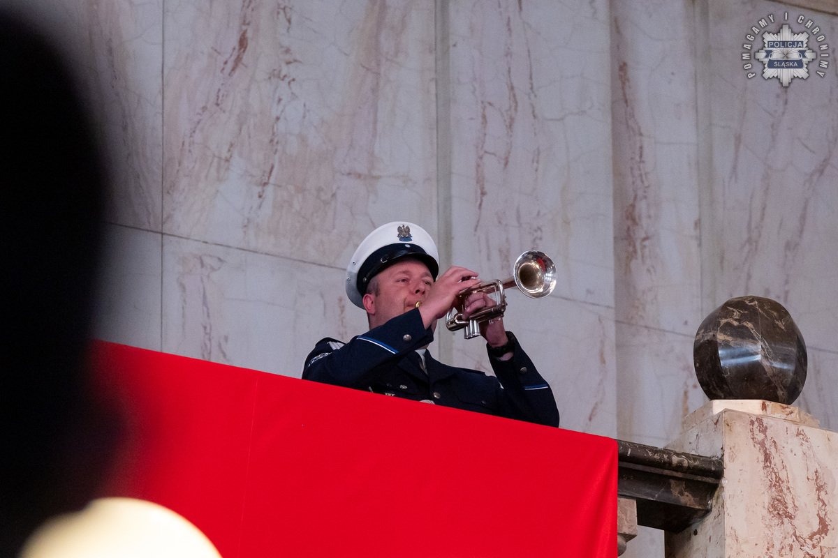Ślubowanie nowych policjantów w Katowicach. 39 kandydatów do służby! 20