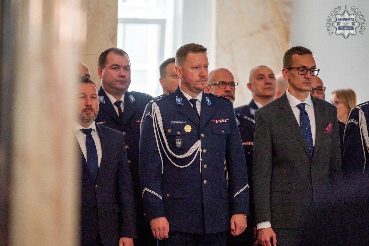 Ślubowanie nowych policjantów w Katowicach. 39 kandydatów do służby! 28