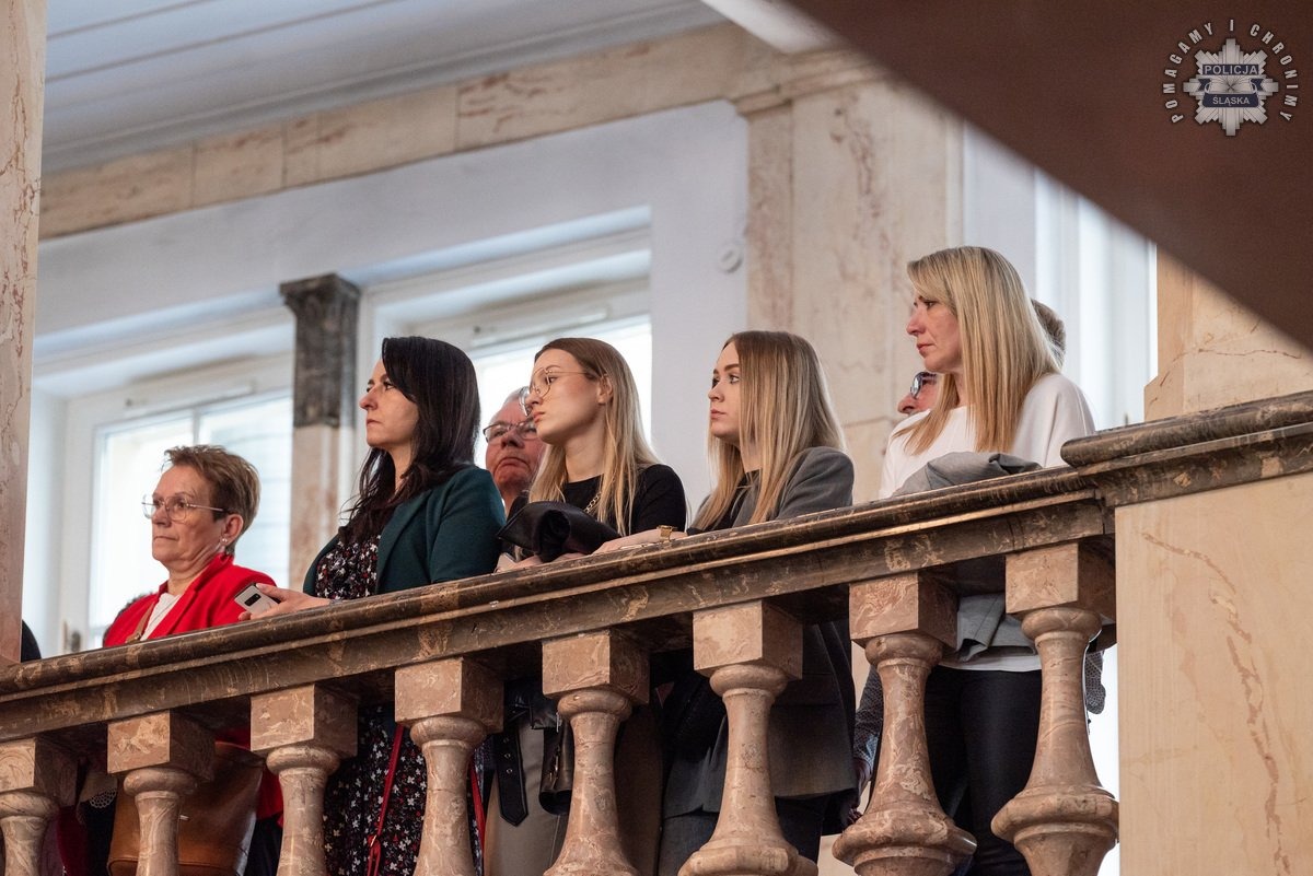 Ślubowanie nowych policjantów w Katowicach. 39 kandydatów do służby! 36