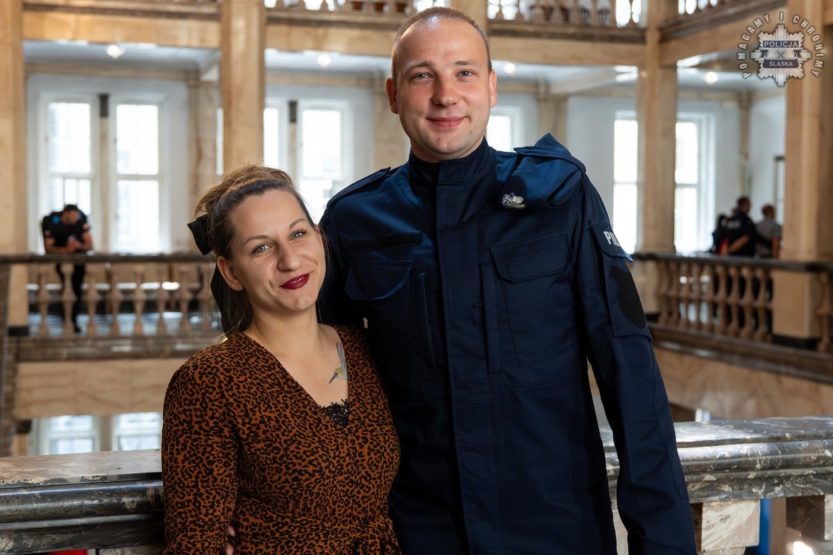 Ślubowanie nowych policjantów w Katowicach. 39 kandydatów do służby! 47