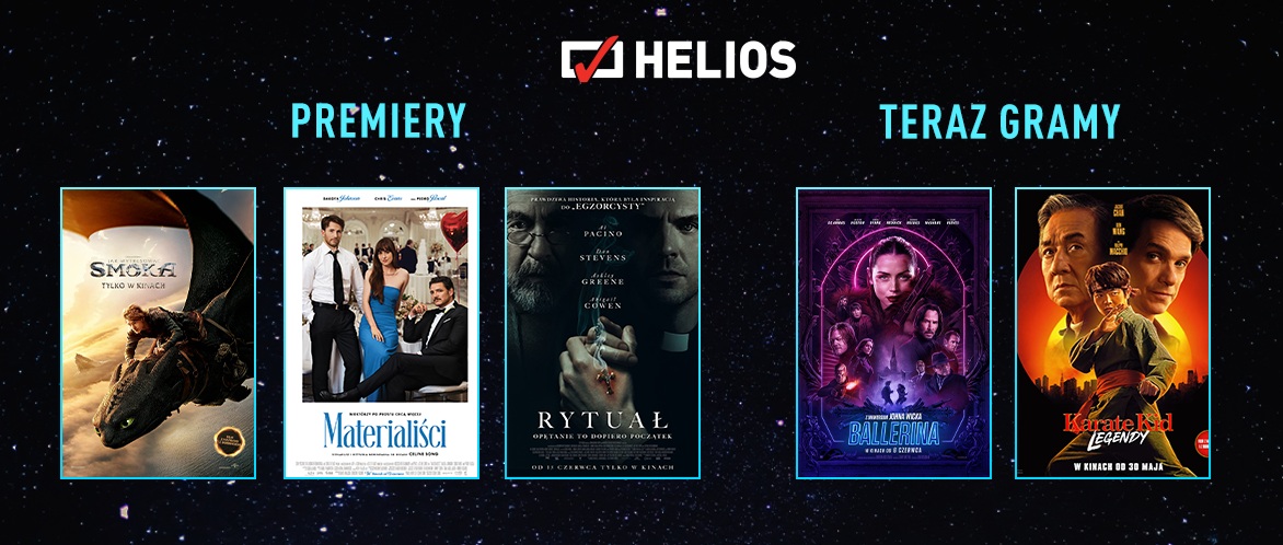 Moc filmowych emocji w kinach Helios