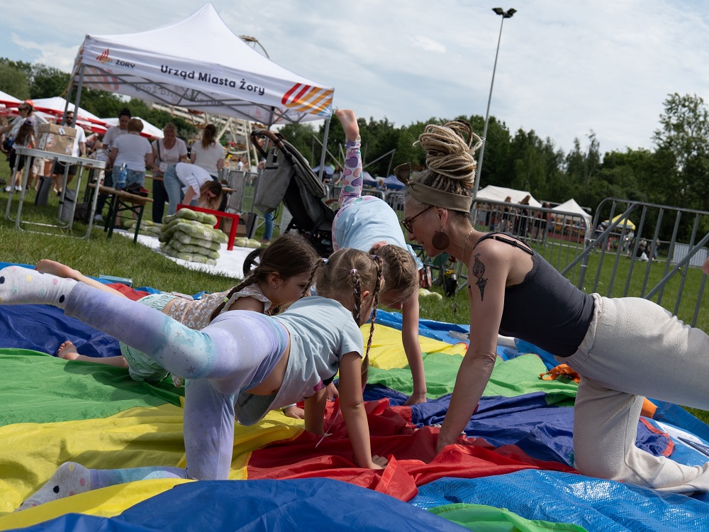 Żory świętowały Dzień Dziecka z rozmachem! Moc atrakcji w Parku Cegielnia [FOTO]