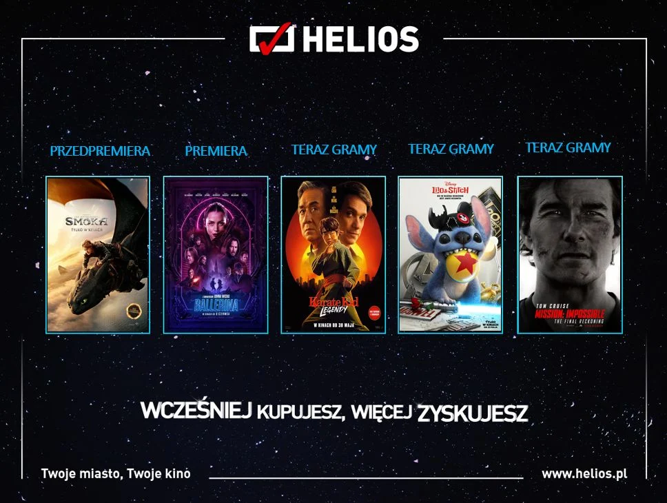 Porywające nowości w kinach Helios