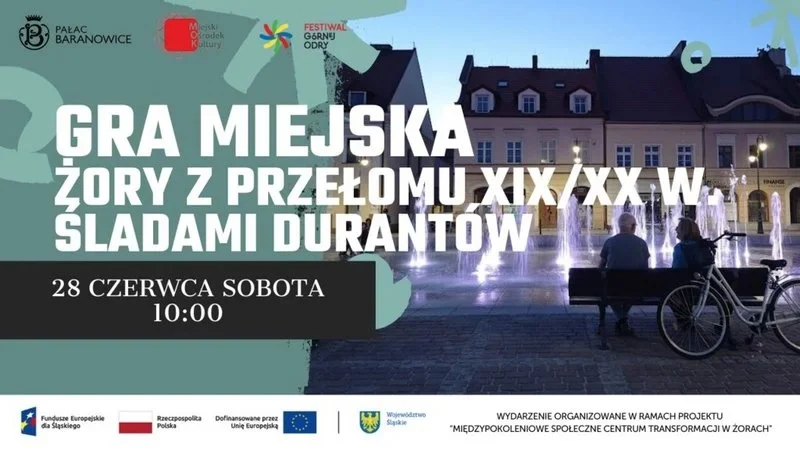 Miejska Gra Rowerowa „Żory z przełomu XIX/XX wieku - Śladami Durantów”