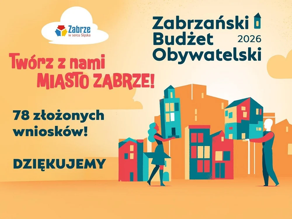 Zakończył się nabór wniosków do XII edycji Zabrzańskiego Budżetu Obywatelskiego
