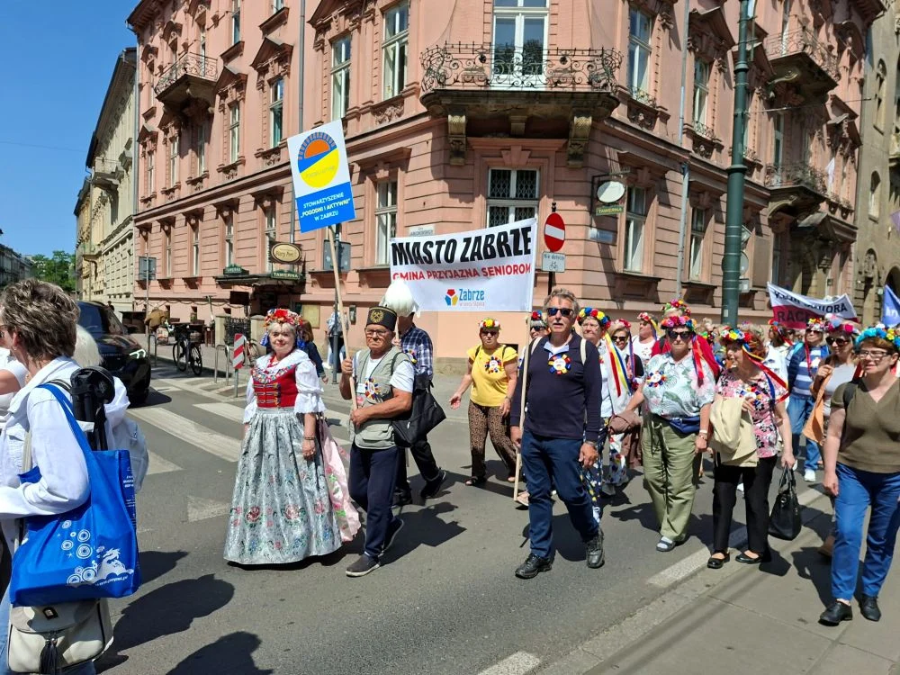 Zabrzańscy seniorzy na XII Międzynarodowych Senioraliach w Krakowie