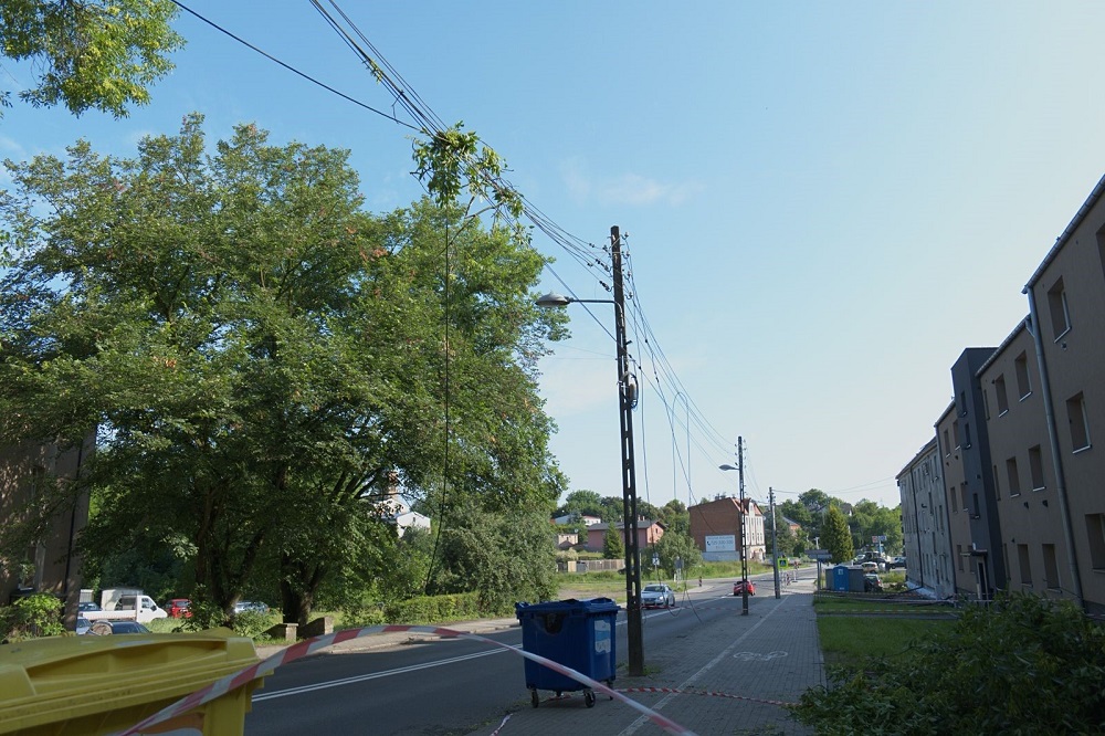 Posiedzenie Zespołu Zarządzania Kryzysowego w Zabrzu po burzach