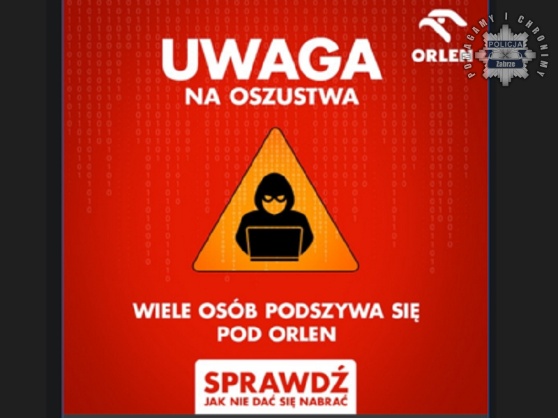 Uwierzył reklamie i stracił pieniądze. Oszustwo na akcje Orlenu w Zabrzu