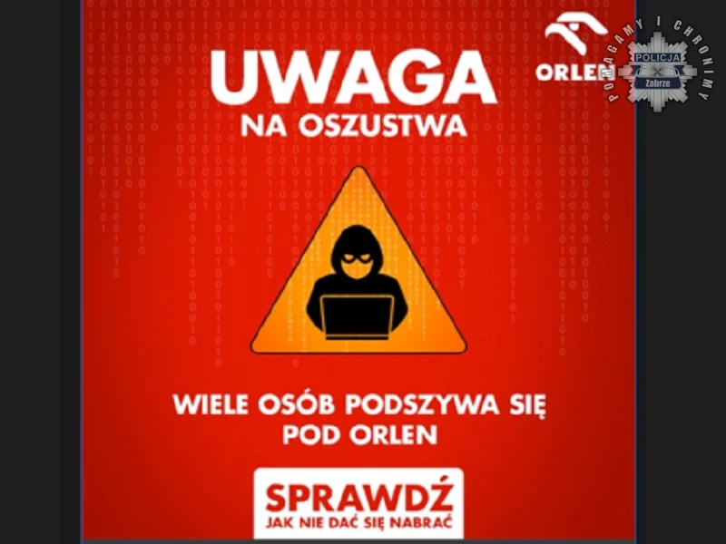 Uwierzył reklamie i stracił pieniądze. Oszustwo na akcje Orlenu w Zabrzu