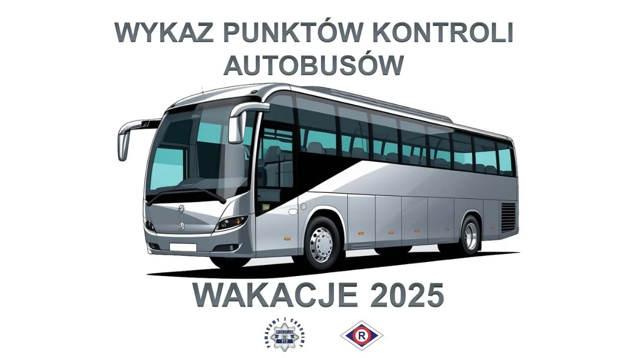 Sprawdź autobus przed wyjazdem! Policja rusza z kontrolami na wakacje 2025