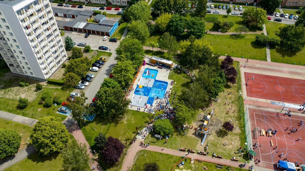 Otwarcie nowego wodnego placu zabaw 2