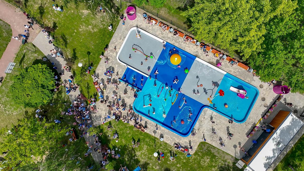 Otwarcie nowego wodnego placu zabaw 3