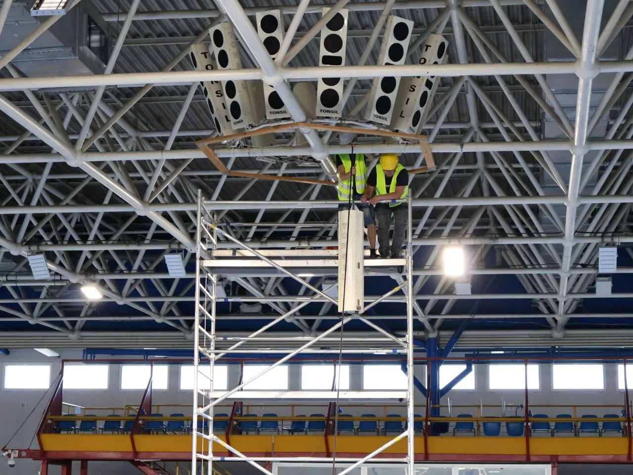 Hala MORiS zyskała nowe nagłośnienie i ekran LED – nowa jakość wydarzeń!