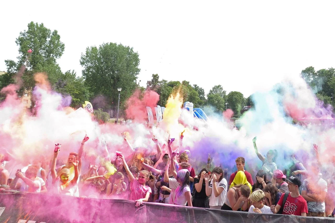Chorzów pełen kolorów! Festiwal Kolorów pod Szybem Prezydent zachwycił uczestników [FOTO]