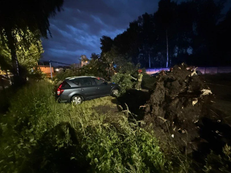Pokłosie burz w Chorzowie. Strażacy interweniowali 21 razy