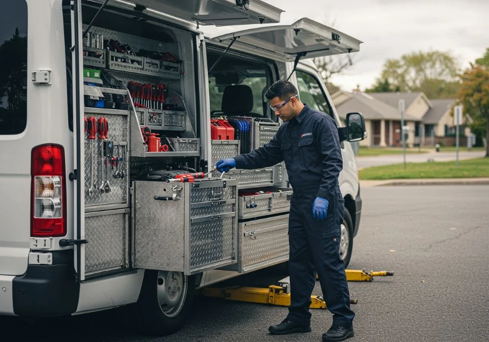 Jakie narzędzia muszą znaleźć się w mobilnym warsztacie?